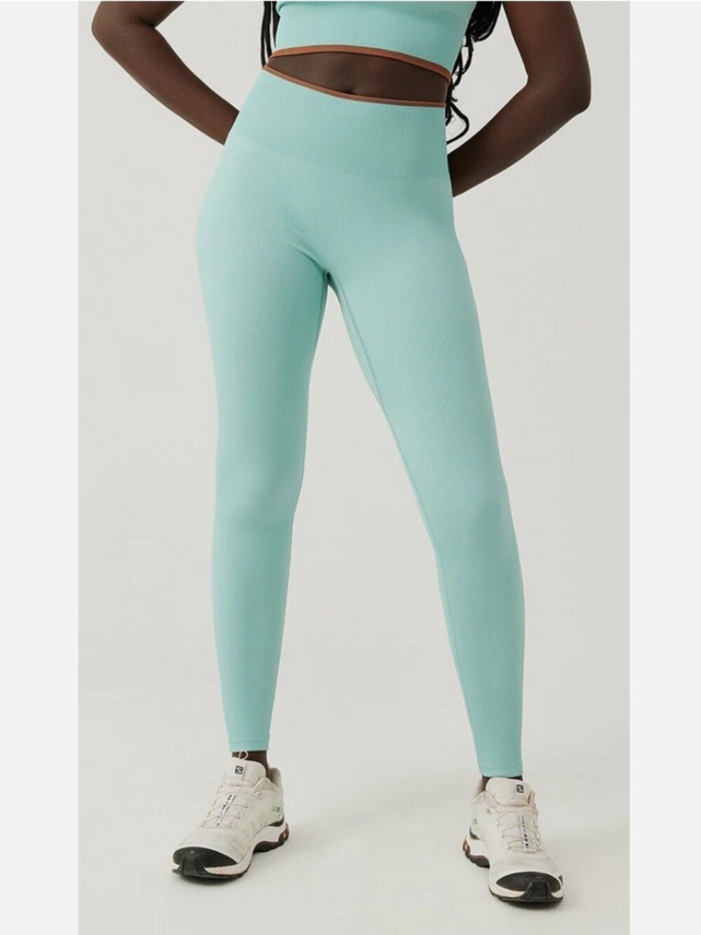 Outdoor Voices Seamless Rib 7/8 Leggings